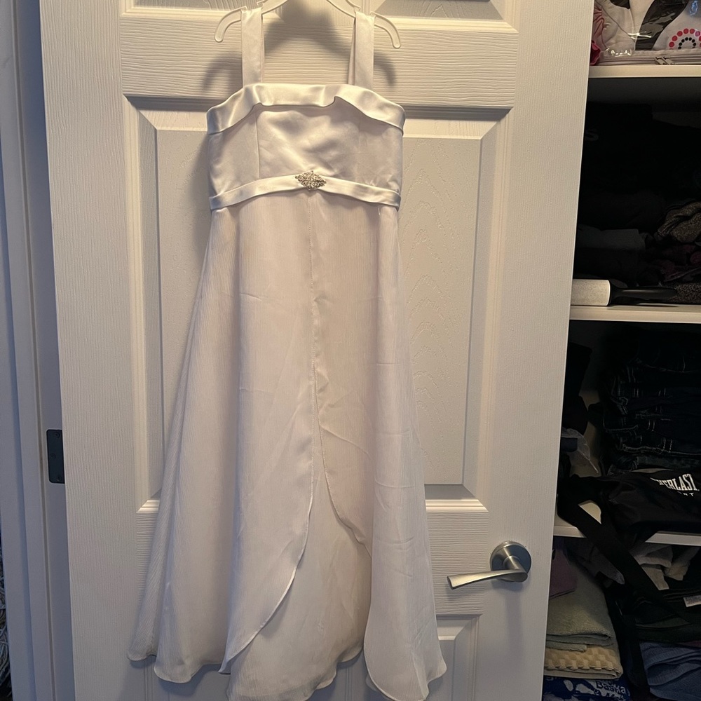 Flower girl dress.  Not worn by my girls.